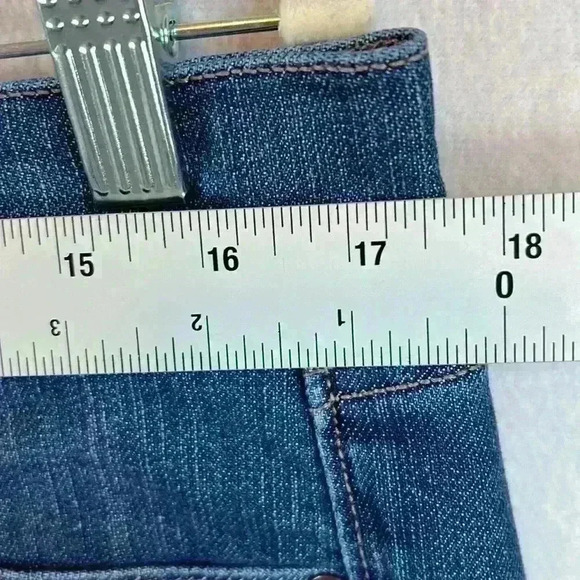 Loft Outlet Modern Skinny Jeans Women's 12 Mid-Rise Blue Medium Wash - Picture 9 of 9